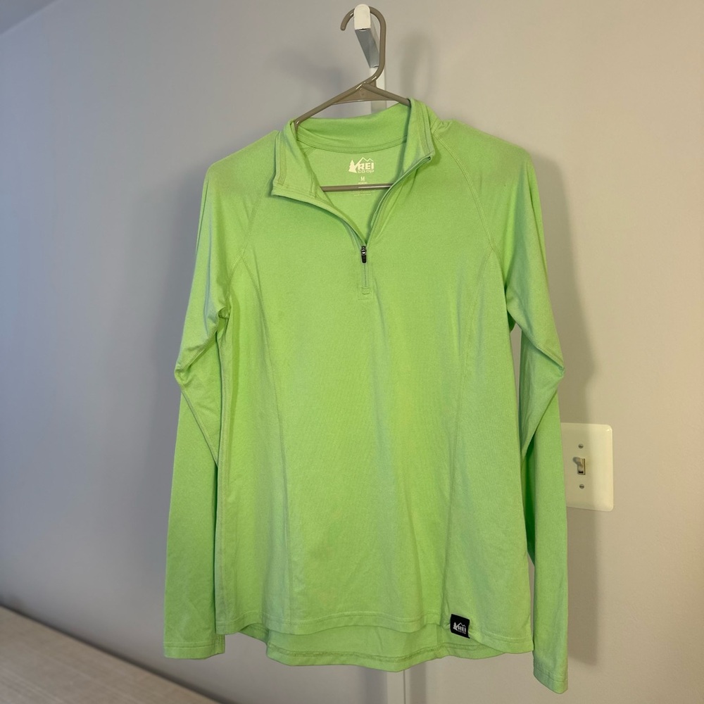 REI Quarter-Zip Tech Shirt in Size M